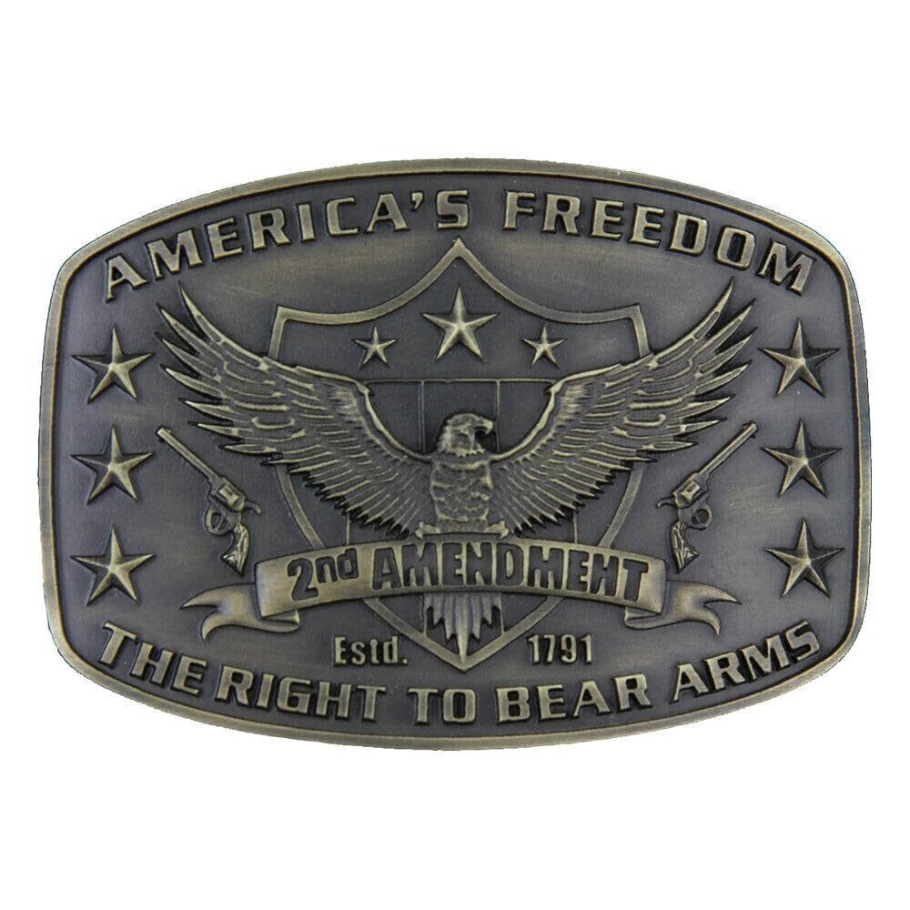9680 2nd Amendment Heritage Attitude Buckle